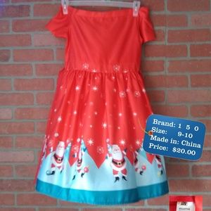 Christmas dress for girl